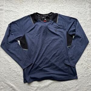 Spyder Active Blue and Black Layering Top Men's Size Medium